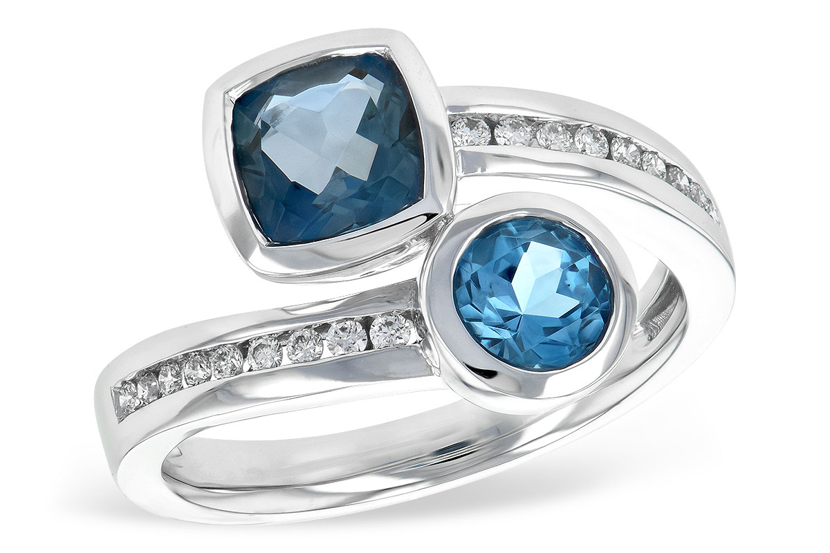 A207-35984: LDS RG 1.55 TW BLUE TOPAZ 1.70 TGW