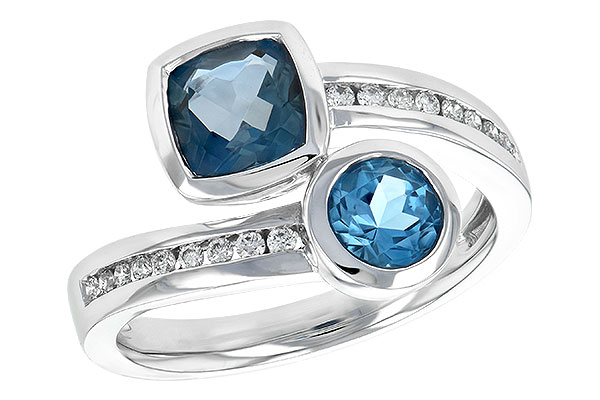 A207-35984: LDS RG 1.55 TW BLUE TOPAZ 1.70 TGW