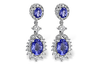 A208-24175: EARR 1.80 TW TANZANITE 2.33 TGW