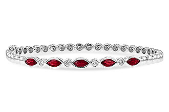 A208-25957: BANGLE 1.50 RUBY 1.63 TGW