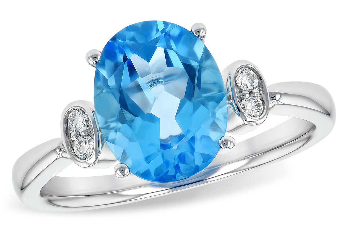 A208-25993: LDS RG 2.84 BLUE TOPAZ 2.90 TGW (10x8MM BT)