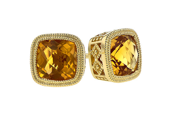 A290-91448: EARR 1.70 TW CITRINE