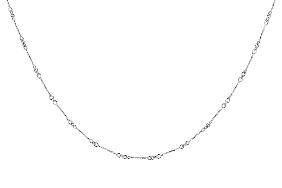 A291-87802: TWIST CHAIN (18IN, 0.8MM, 14KT, LOBSTER CLASP)