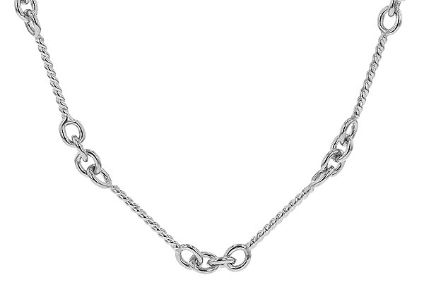 A291-87802: TWIST CHAIN (0.80MM, 14KT, 18IN, LOBSTER CLASP)