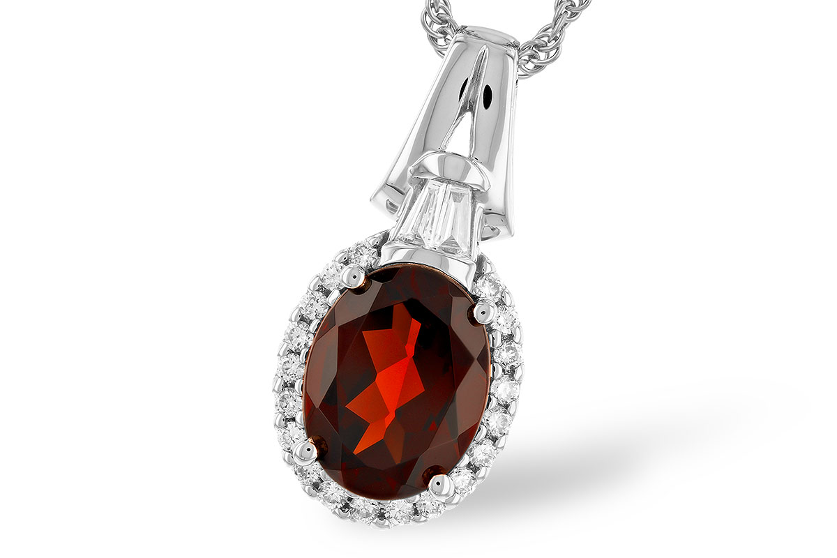 A291-88675: NECK 1.82 GARNET 2.02 TGW (9x7MM GAR)