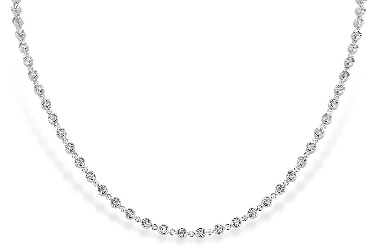 A292-73220: NECKLACE 1.90 TW (18")