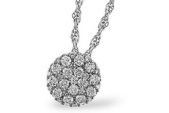 A292-75911: NECKLACE .25 TW