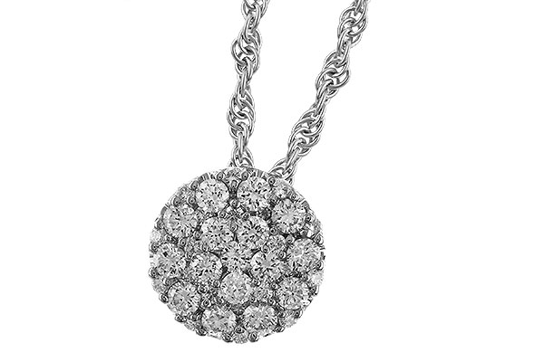 A292-75911: NECKLACE .25 TW