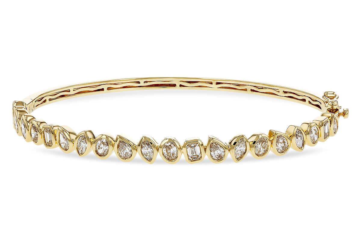 A292-80502: BANGLE 1.65 TW FANCY CUT DIAS