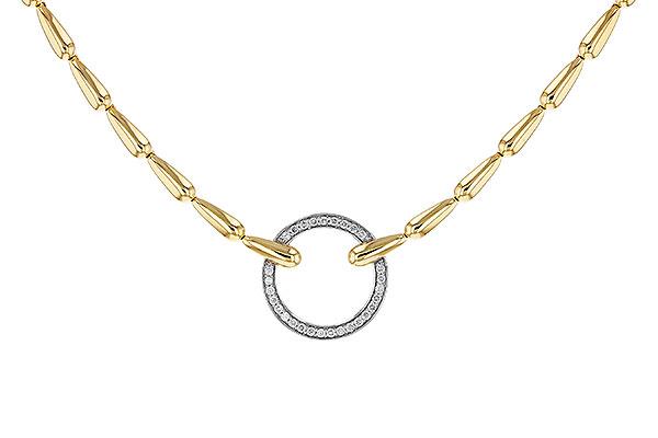 A292-81402: NECKLACE .33 TW (17")