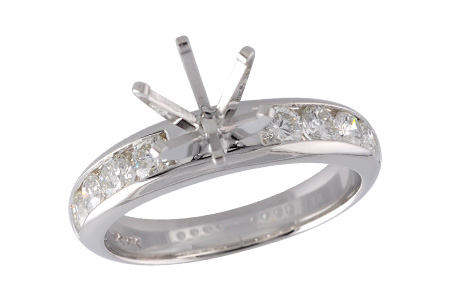 B023-68720: LDS SEMI DIA RG .75 TW