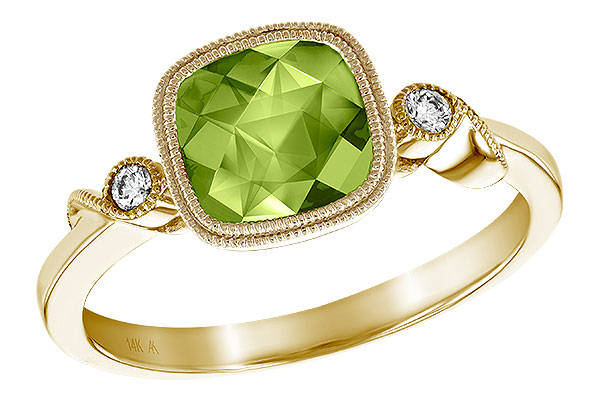 B201-89620: LDS RG 1.54 PERIDOT 1.59 TGW