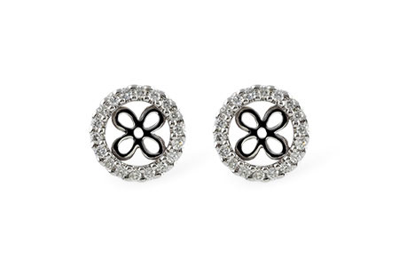B205-49566: EARRING JACKETS .30 TW (FOR 1.50-2.00 CT TW STUDS)