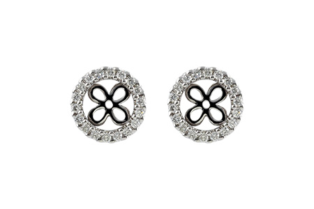 B205-49566: EARRING JACKETS .30 TW (FOR 1.50-2.00 CT TW STUDS)