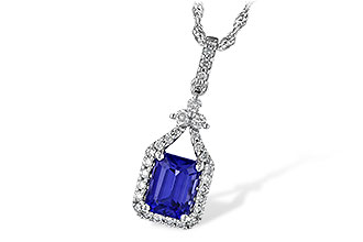 B208-18666: NECK 1.42 TANZANITE 1.72 TGW