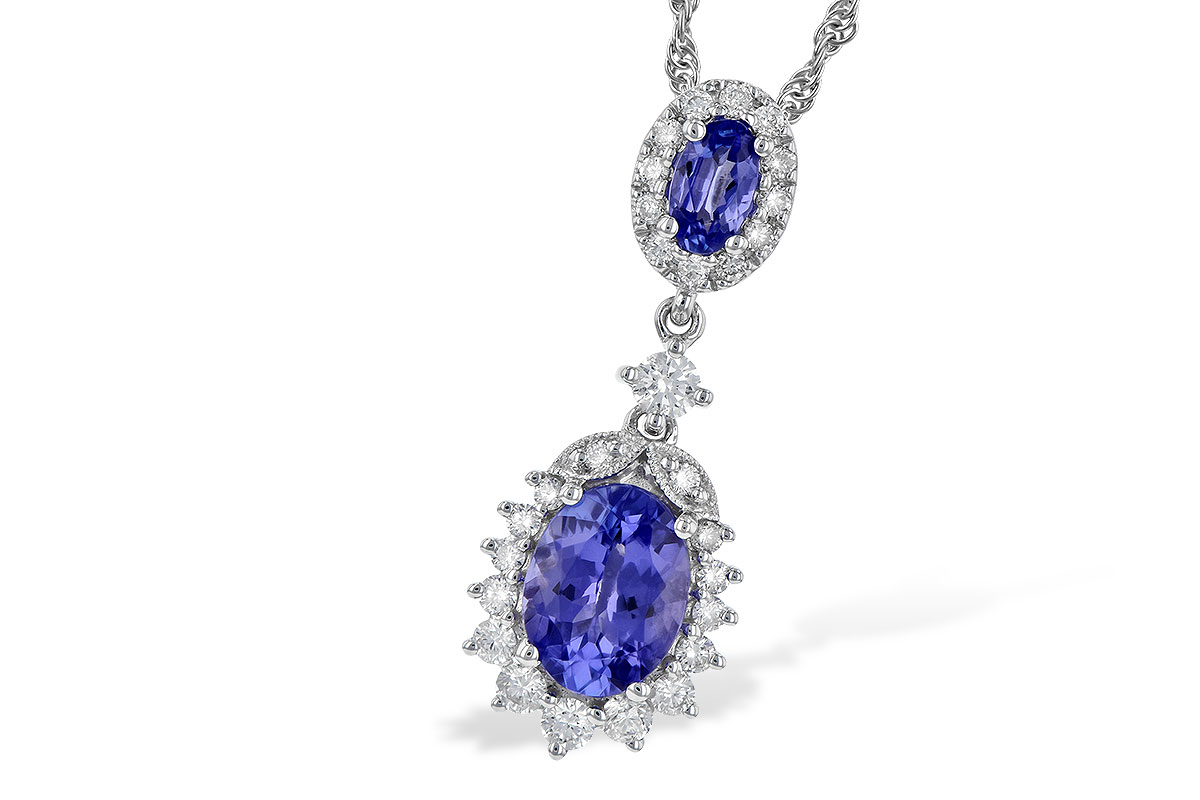 B208-24175: NECK 1.26 TW TANZANITE 1.60 TGW