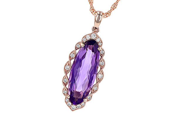 B208-25920: NECK 3.60 AMETHYST 3.74 TGW