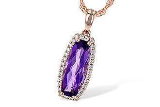 B208-25929: NECK 1.34 AMETHYST 1.46 TGW