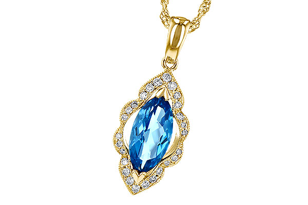 B290-97802: NECK 1.26 BLUE TOPAZ 1.37 TGW