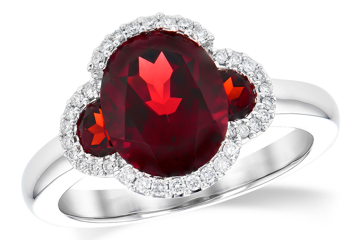 B290-97811: LDS RG 3.29 TW GARNET 3.45 TGW