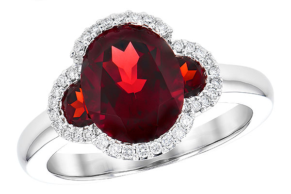 B290-97811: LDS RG 3.29 TW GARNET 3.45 TGW