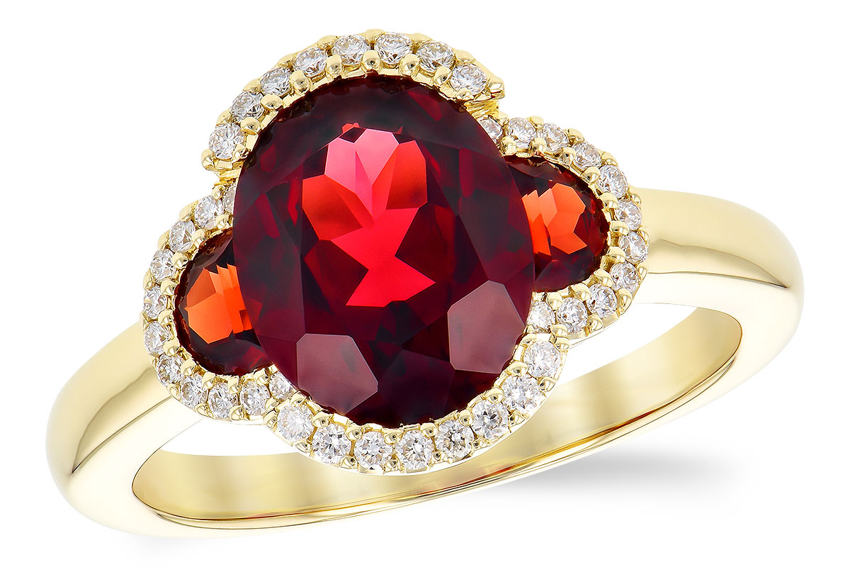 B290-97811: LDS RG 3.29 TW GARNET 3.45 TGW