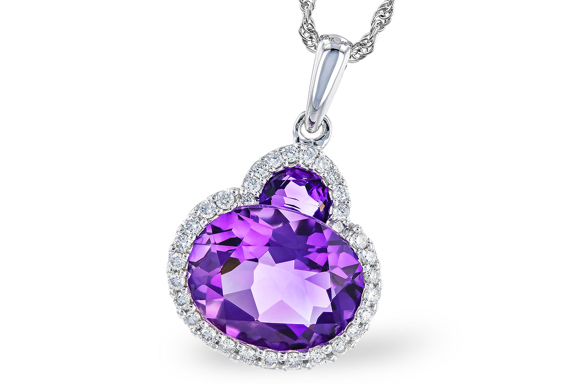 B291-83220: NECK 2.28 TW AMETHYST 2.42 TGW