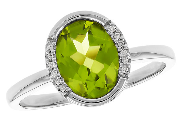 B291-85975: LDS RG 1.72 TW PERIDOT 1.75 TGW (9x7 PER)