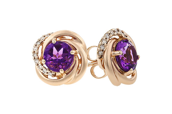 B291-85993: EARR 1.35 TW AMETHYST 1.44 TGW