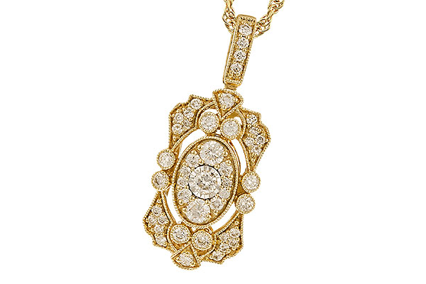 B291-86829: M290-96856 NECK IN ALL Y/G .50 TW