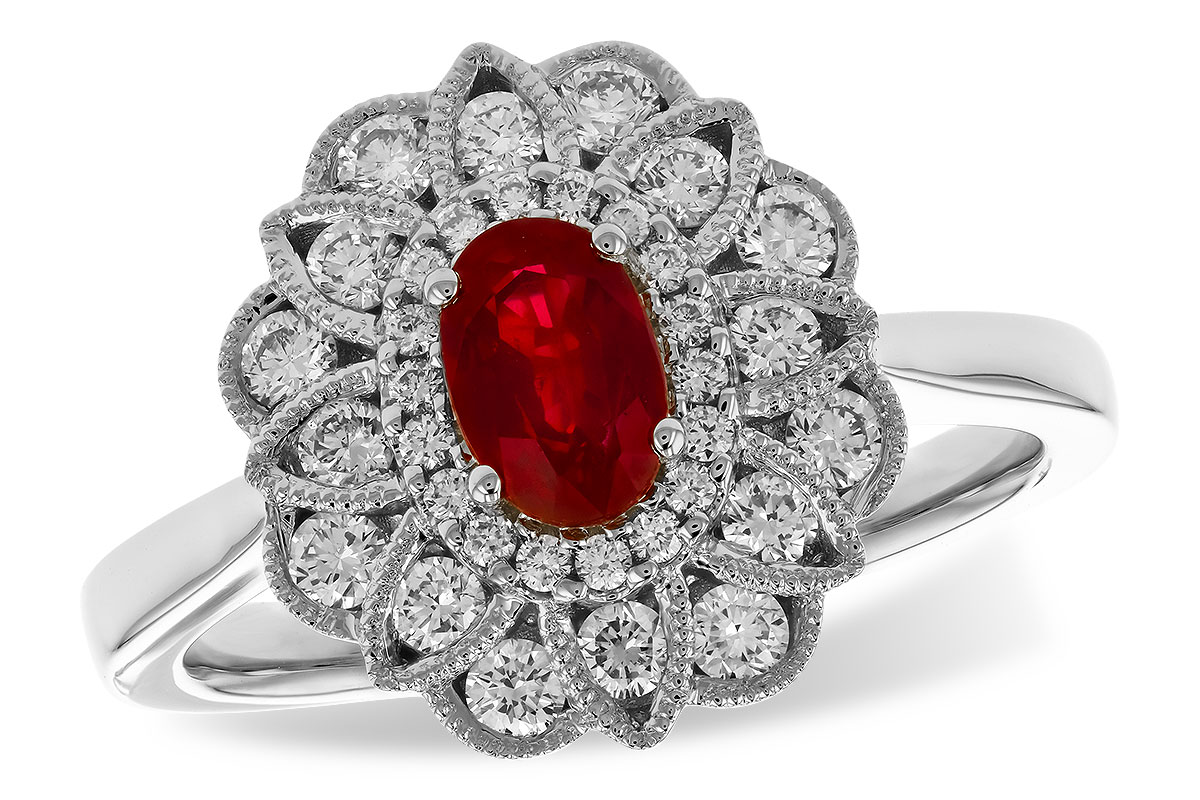 B291-89575: LDS RG .55 TW RUBY 1.07 TGW (6x4MM RUBY)