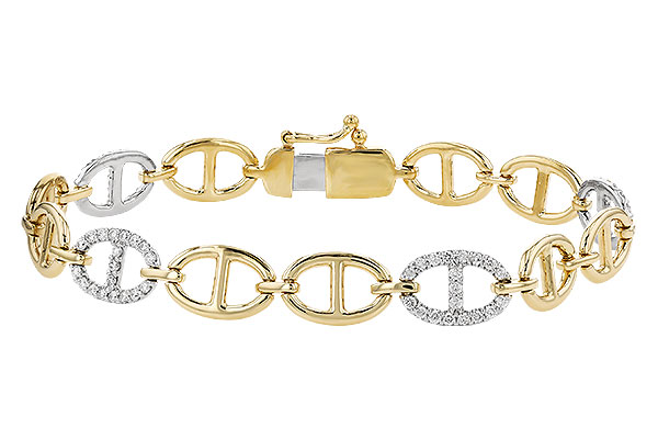 B291-90484: BRACELET .82 TW (7")