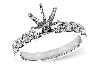 B291-90502: LDS SEMI DIA RG .75 TW