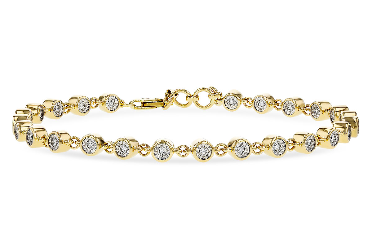 B292-73220: BRACELET .70 TW (7")