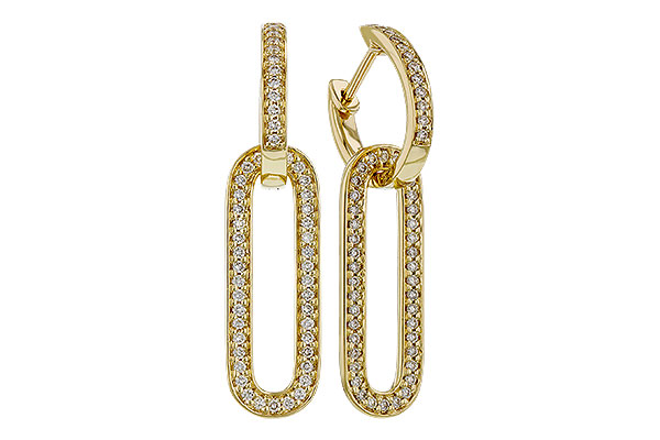 B292-75993: EARRINGS .54 TW