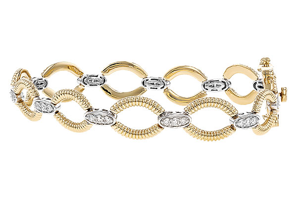 B292-78657: BRACELET .75 TW (7")