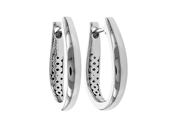 B292-78711: GOLD EARRINGS (17MM)