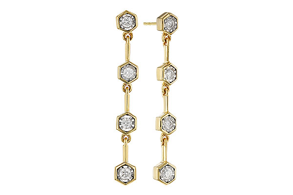 B292-79593: EARRINGS .25 TW