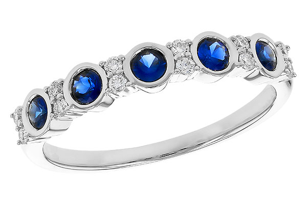 B292-81420: LDS WED RG .34 TW SAPP .46 TGW