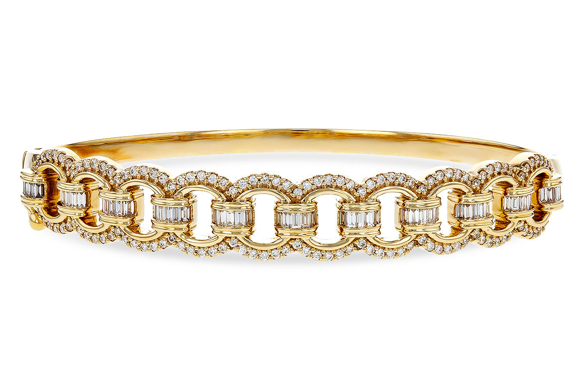 B292-81448: BANGLE .68 BAG 1.35 TW