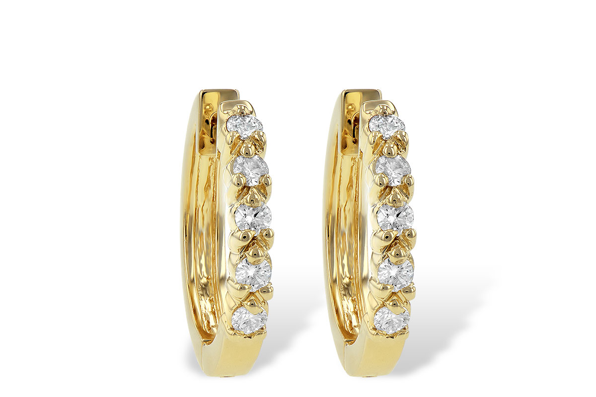 C019-12284: EARRINGS .25 TW