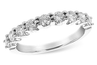 C207-32357: LDS WED RG .75 TW (9 STONES)