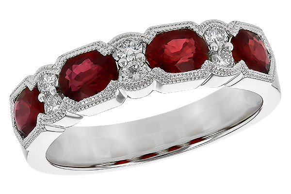 C208-20520: LDS WED RG 1.66 RUBY 1.84 TGW (5x4MM RUBY)