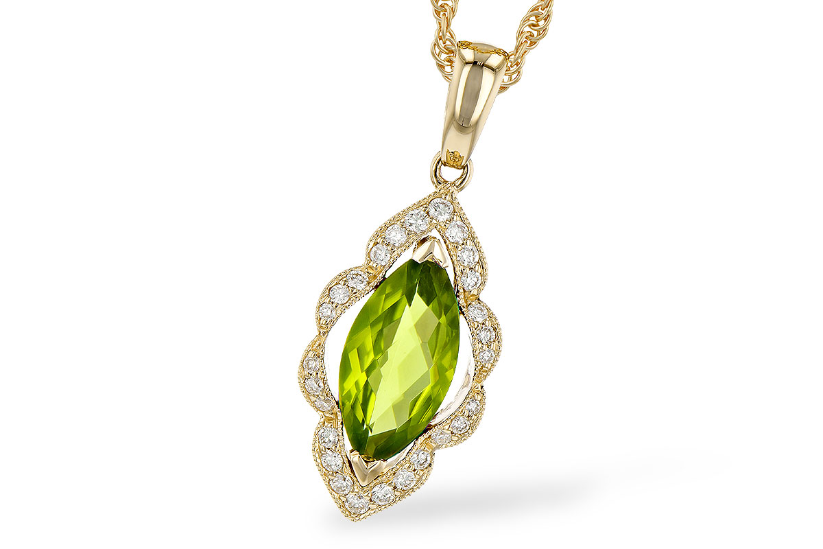 C208-24157: NECK .94 PERIDOT 1.05 TGW