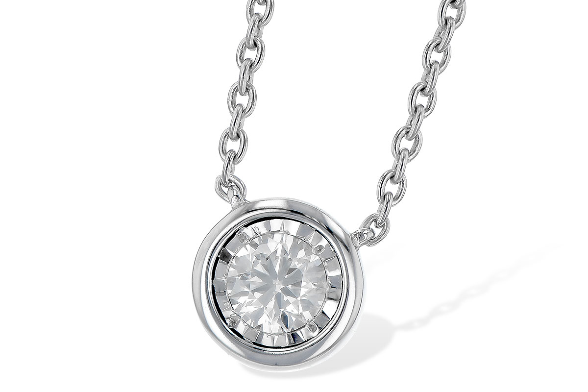 C290-91393: NECKLACE .24 BR (18")