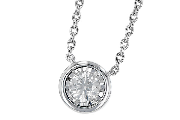 C290-91393: NECKLACE .24 BR (18")