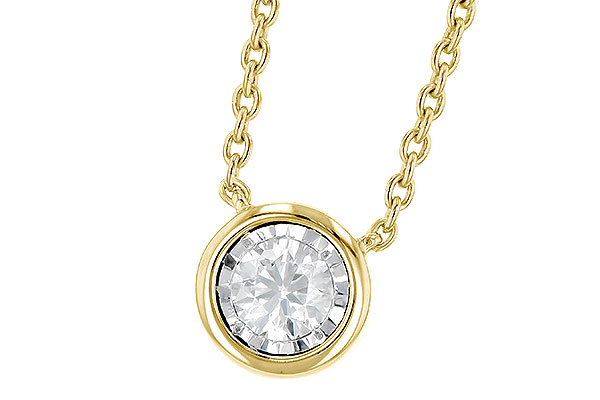 C290-91393: NECKLACE .24 BR (18")