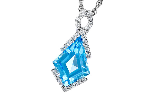 C290-93184: NECK 2.40 BLUE TOPAZ 2.53 TGW