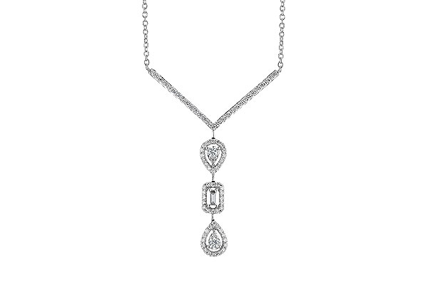 C290-95029: NECK .04 BAGUETTE .50 TW (18")