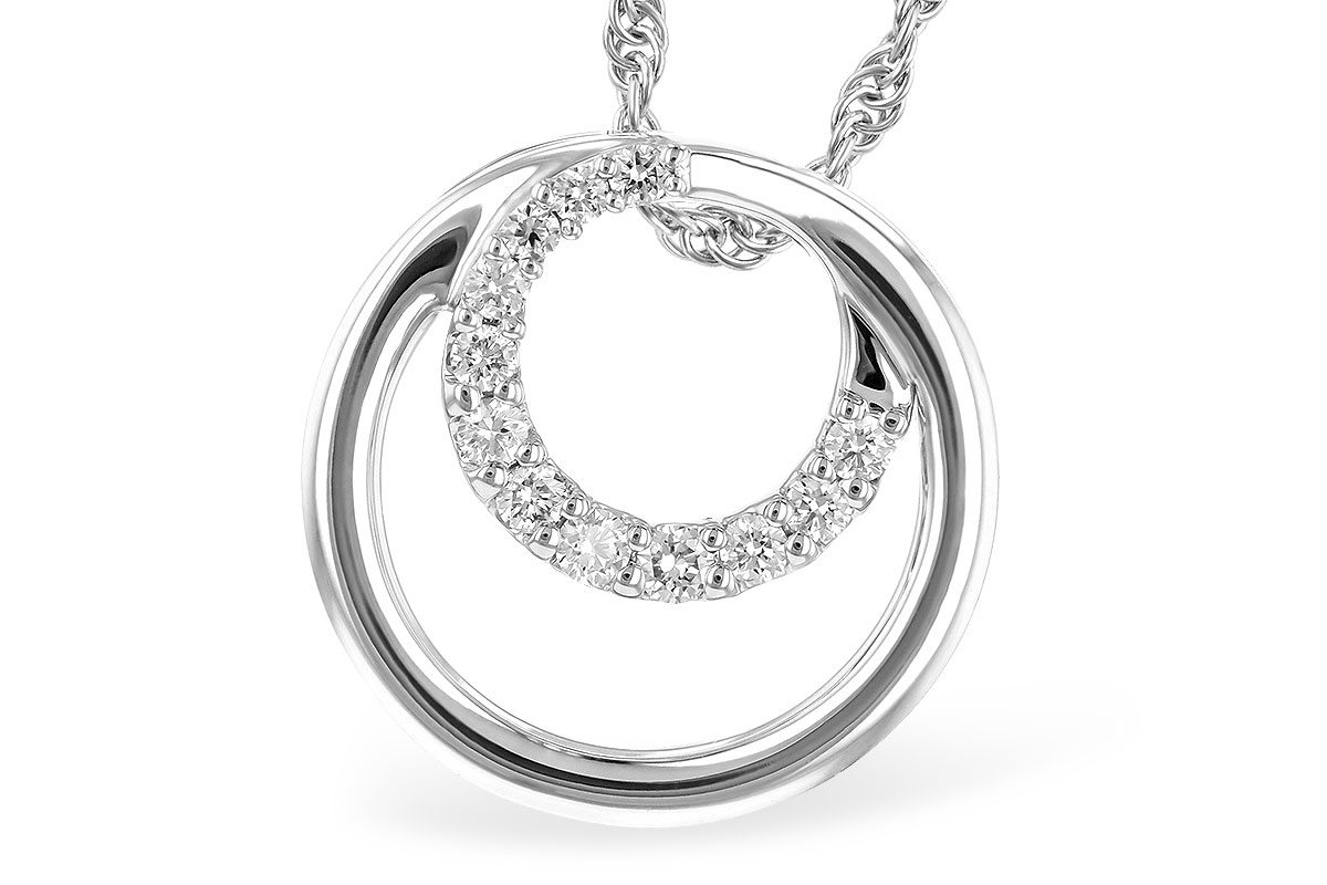 C290-97784: NECKLACE .15 TW